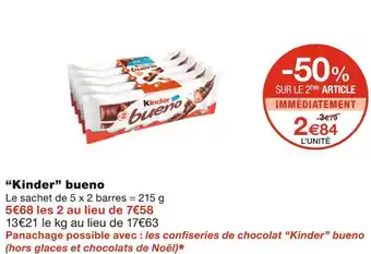 Ferrero “kinder” bueno