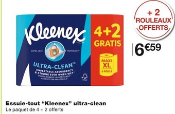 Monoprix Kleenex essuie-tout ultra-clean offre