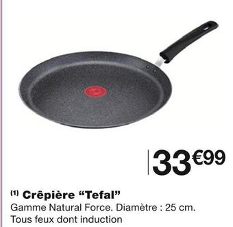 Monoprix Tefal crêpière offre