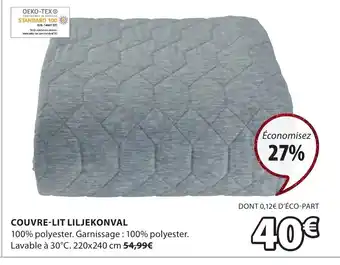 JYSK Couvre-Lit Liljekonval offre