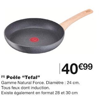 Monoprix Tefal poêle offre