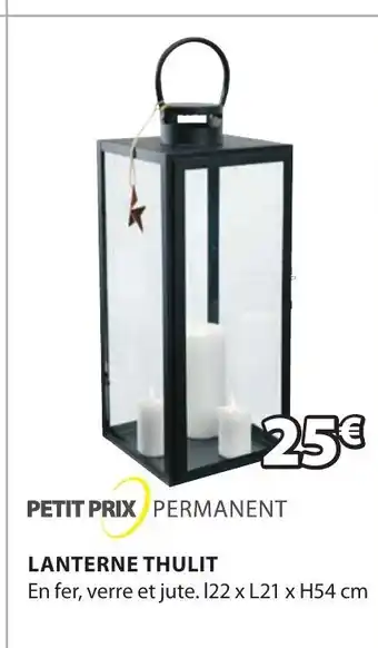 JYSK Lanterne Thulit offre