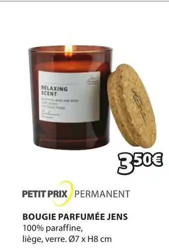 JYSK Bougie Parfumee Jens offre