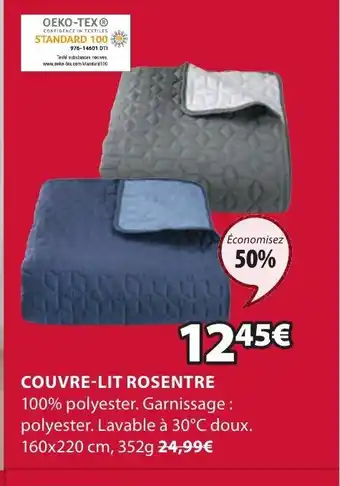 JYSK Couvre-Lit Rosentre offre