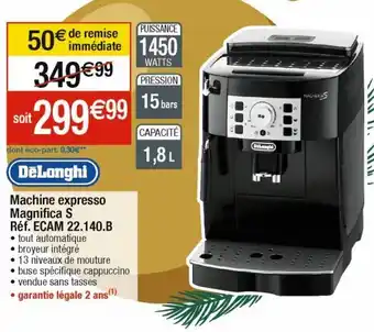 Machine expresso magnifica s delonghi