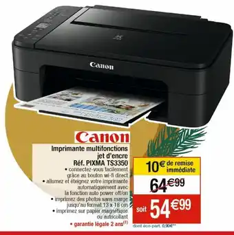 Imprimante multifonction canon