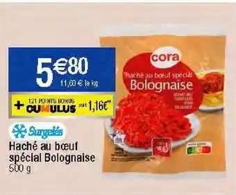 Migros Viande bovine hachée cora offre