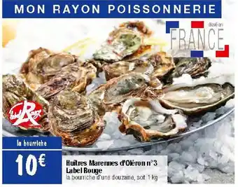 Migros Huîtres offre