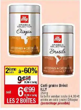 Migros Café en grains illy offre