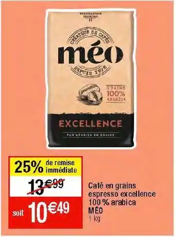 Migros Café en grains offre