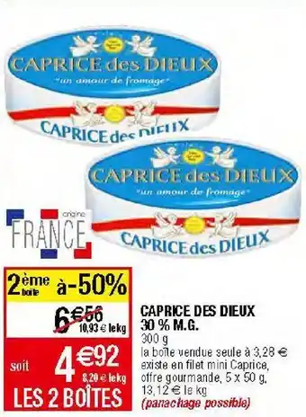 Migros Fromage caprice des dieux offre