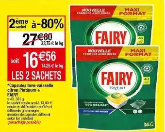 Migros Lave-vaisselle offre