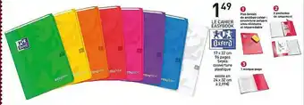 Stokomani Le Cahier Easybook Oxford offre
