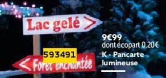 Gifi Décoration lumineuse offre