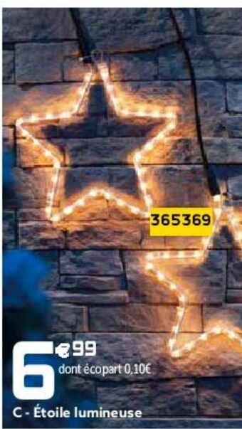 Gifi Décoration lumineuse offre