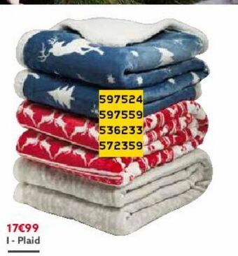 Gifi Plaid offre