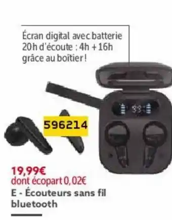 Gifi Écouteurs sans fil offre