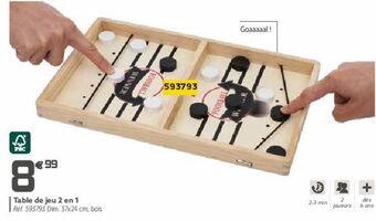 GiFi Table de jeu offre