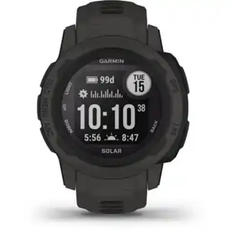 Go Sport Garmin montre connectée - garmin - instinct 2s solar - graphite offre