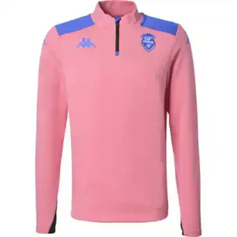 Rugby homme kappa sweat ablas pro 5 stade français paris - rose - pour homme
