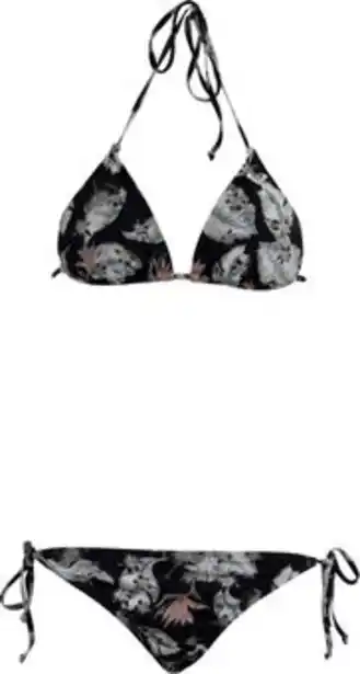 Maillot de bain 2 pieces plage mixte roxy waimea wave tropic