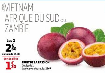 Auchan Fruit de la passion offre