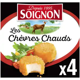 Auchan Chèvre chaud soignon offre