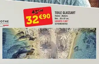 E.Leclerc Brico Toile glassart offre