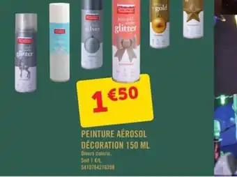 Peinture aérosol décoration 150 ML