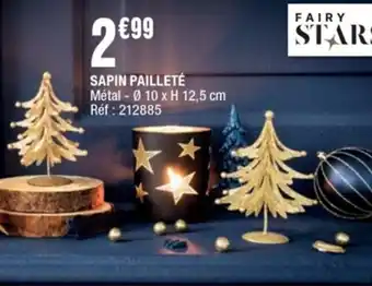 Sapin Pailleté