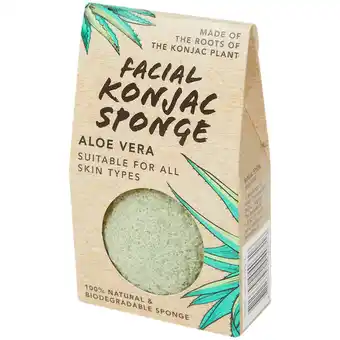 Action Éponge konjac pour le visage offre