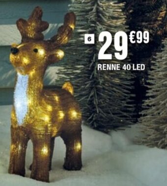 La Foir'Fouille Renne 40 Led offre