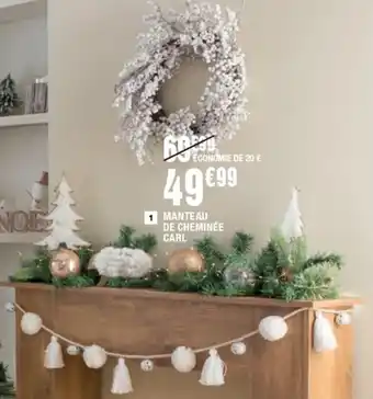 La Foir'Fouille Manteau de Cheminée Carl offre