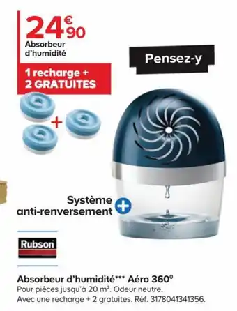 Castorama Absorbeur D'Humidité Aêro 360° offre