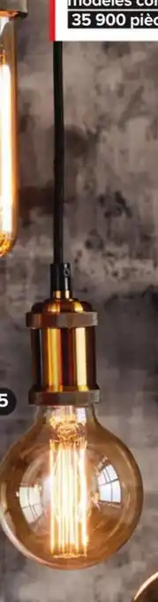 Ampoule Globe G95 Ambrée