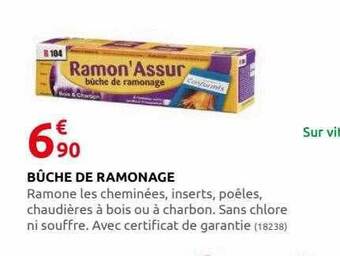 Rural Master Bûche de ramonage offre