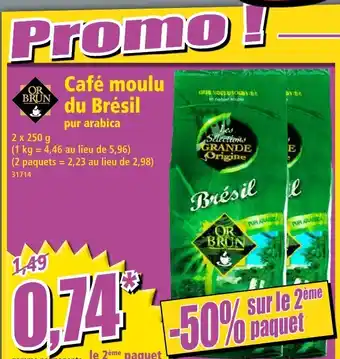 Café Moulu Du Brésil