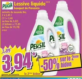 Norma Persil Lessive Liquide offre