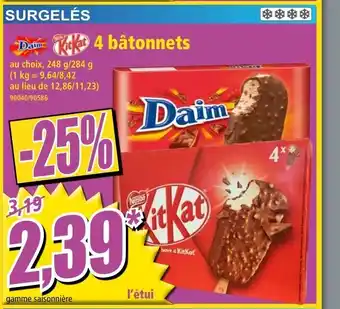 Norma 4 Batonnets offre