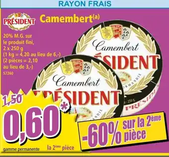 Norma Camembert offre
