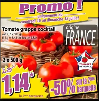 Norma Tomate Grappe Cocktail offre