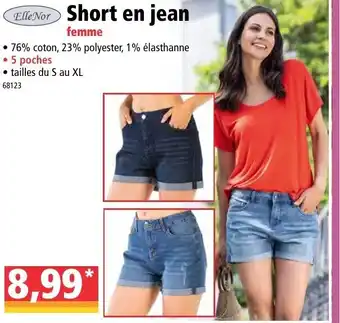 Norma Short En Jean offre