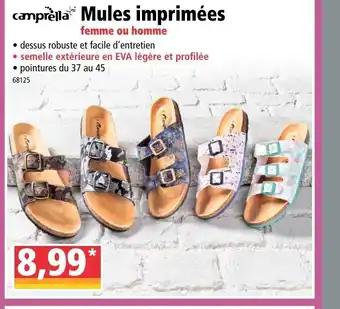 Norma Mules Imprimées offre