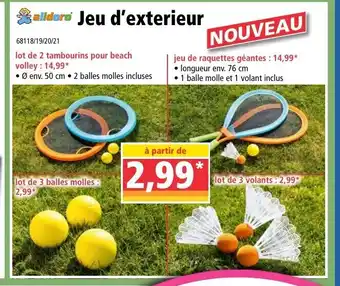 Norma Jeu D' Exterieur offre