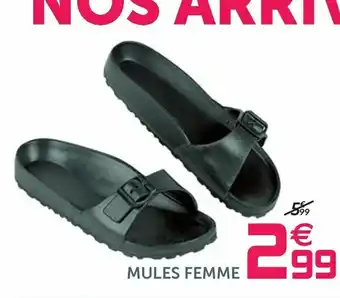 Gifi Mules Femme offre