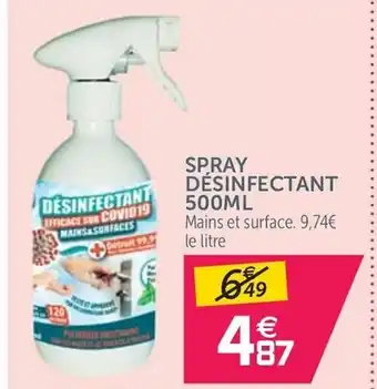 Gifi Spray Désinfectant 500 ML offre