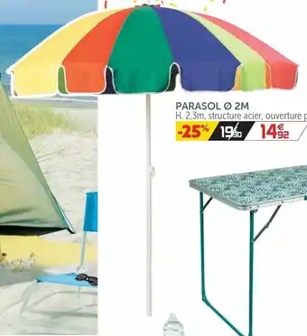 Gifi Parasol 2M offre