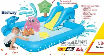 Gifi Aire De jeux Gonflable Fantastic offre
