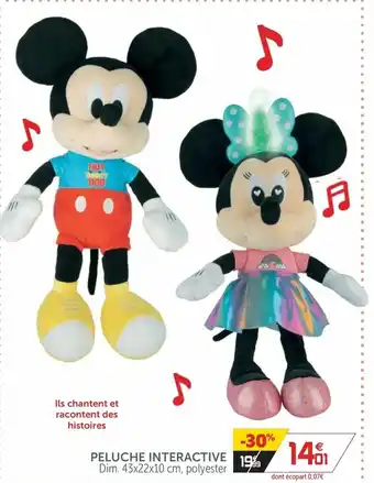 Gifi Peluche Interactive offre