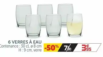 Gifi 6 erres à Eau offre